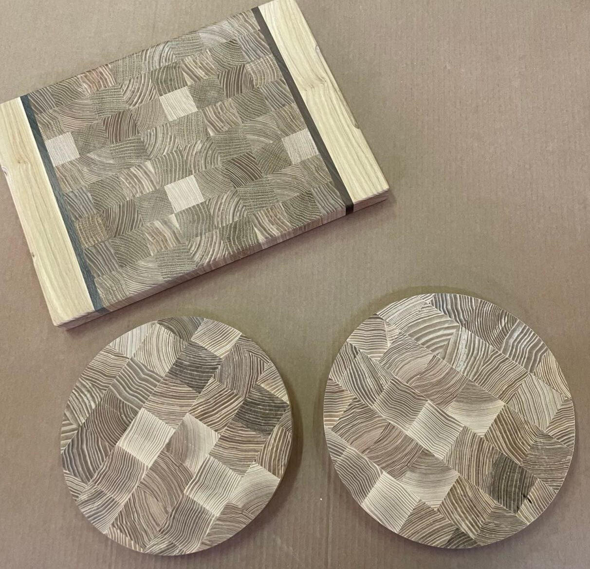 cutting board oak and ash